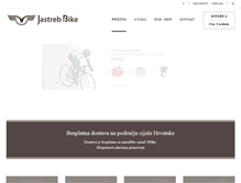 Tablet Screenshot of jastrebbike.com